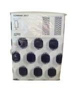 IKEA Sommar 2017 Curtains Ink Drop Blue White Paulin Machado 57” X 98&quot; 2... - $698.62 MXN