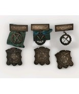 Fraternal Organization Improve Order Heptasophs Medals Vtg Lot Of 3 Pins... - $920.98 MXN