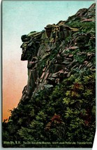 Old Man of the Mountains Franconia Notch NH New Hampshire UNP DB Postcard F10 - £5.37 GBP
