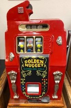 Mills 50c Golden Nugget Slot Machine Fully Restored Circa 1950 - $4,455.00