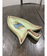 Nancy China Pottery 120 Spade Serving Dish Green Blue Vintage - €25,47 EUR