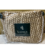 Ralph Lauren Desert Plains Wicker Sand Brown King Bed Skirt Southwestern... - $69.25