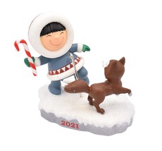 Hallmark Keepsake Christmas Ornament 2021 Frosty Friends - £16.23 GBP