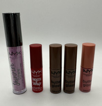 NYX liquid lip products bundle 5 pieces - £15.35 GBP