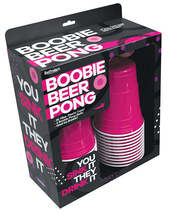 Boobie Beer Pong w/Cups &amp; Boobie Balls - $33.06