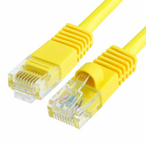 Cat5e RJ45 Ethernet Network UTP Patch Cable 10 Feet Yellow - £9.86 GBP