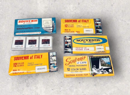 Vintage Kodak Souvenir Slides Tour Of Italy Napoli Capri Vesuvio Lot of 5 - £6.00 GBP