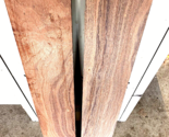 2 PIECES BEAUTIFUL KILN DRIED S4S PATAGONIAN ROSEWOOD LUMBER ~30&quot; X 4&quot; X... - $31.63