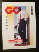 1991 SkyBox GQ Basketball Card Earvin Magic Johnson #323 Los Angeles Lakers HOF - £1.43 GBP