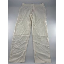 Lilly Pulitzer Pants Womens Large White Coconut Alaura Comfy Casual Reso... - $94.70 CAD