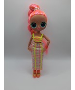 LOL Surprise! OMG  Lights Dazzle Fashion Doll 9&quot; w. Clothes Pink Braid P... - $15.83