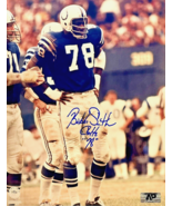 BUBBA SMITH BALTIMORE COLTS AUTOGRAPHED SIGNED 8X10 PHOTO wCOA - £46.38 GBP