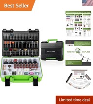 Versatile 420 Pcs Rotary Tool Accessories in Durable Storage Box - Ideal... - $52.50