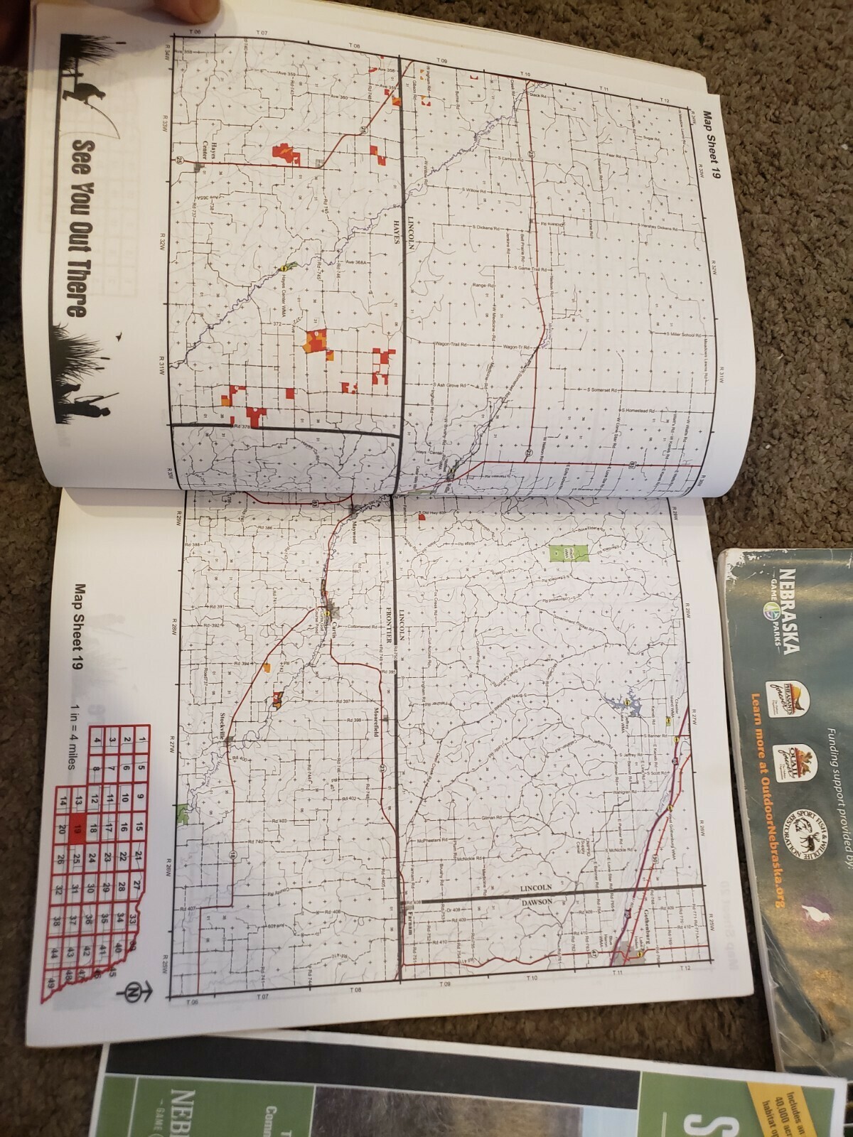 NICE LOT o 6 Nebraska Public Stubble Atlas Access Guide Magazine 2012 2014 2016 Item image 5
