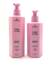 Schwarzkopf Fibre Clinix Tribond Vibrancy  Shampoo 10.1 oz &amp; Conditioner 8.5 oz - £26.25 GBP