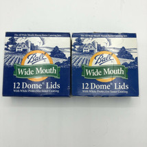 Ball Wide Mouth Dome Lids 12 x 2 Boxes Lot - £11.70 GBP