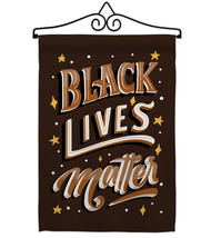 Black Lives Matter BLM Unity - Impressions Decorative Metal Wall Hanger Garden F - £23.90 GBP