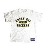 Vintage Champion Pro Line Green Bay Packers Spell Out Shirt Size Large W... - £14.70 GBP