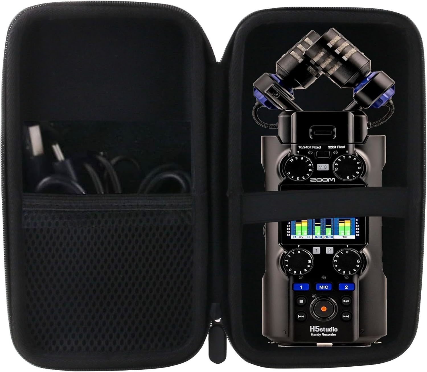 Zoom H6Essential Portable Recorder Compatibility With Werjia Hard Carryi... - $37.93
