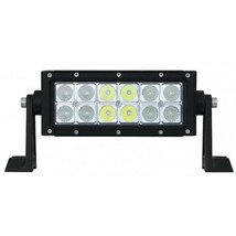 7.5&quot; High Power Double Row 12 LED Light Bar Work Off Road SUV 4WD Truck For Jeep - £52.07 GBP