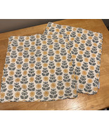 Rachel Ashwell Farmhouse Folk Art Throw Pillow Cover Sunflower 20x20” Se... - $67.87 CAD