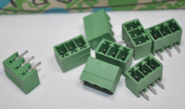 Lot of 8 NEW PHOENIX CONTACT 3-Pos Terminal Blocks MC 1,5/3-G-3,81 - 180... - $11.87