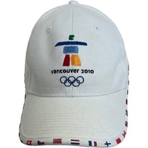 Vancouver 2010 Olympics Cap White Adjustable Embroidered XXI Winter Game... - $17.42 CAD