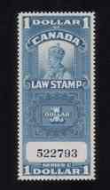 Canada  - VD#FSC18  Mint NH -  $1.00 KGV Law Stamp issue - $18.58