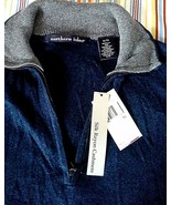 NORTHERN ISLES Men&#39;s XL Sweater Silk/Rayon/Cashmere Blend, Blue, NEW Tag... - $41.39 CAD