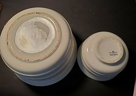 2 WHITE MCNICOL CHINA MIXING BOWLS image 4