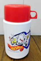 1998 Hot Wheels Dashboard Thermos w/ lid and cap - £7.90 GBP