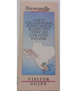 Vintage Brownsville Texas Visitor Guide Map Brochure - $8.20 CAD