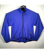 Helly Hansen Teijin Silmond Medium Blue Jacket Windbreaker Cycling Running - $40.73 CAD