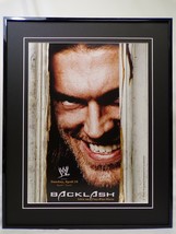2007 WWE Backlash Shining Homage 16x20 Framed Insight Poster Display - £61.94 GBP