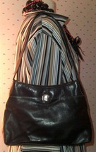 Ralph Lauren Black Leather Shoulder Handbag - £27.97 GBP