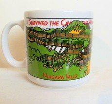 Niagara Falls &quot;I Survived the Cavern of the Winds&quot; Mug 3.5 In - £11.84 GBP