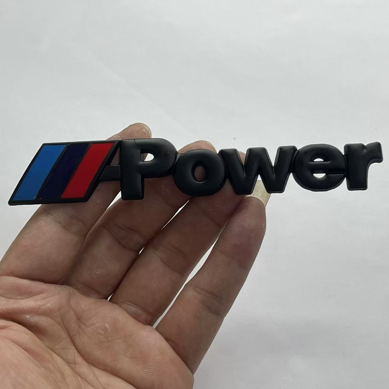 Suitable For Bmw Tail Tag Metal Bumper Stickers X1x5x6 Fender Car Badge M-Power
