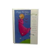 Happy Birthday Granddaughter Card Image Craft Greeting Card Best Wishes Inside - £4.63 GBP