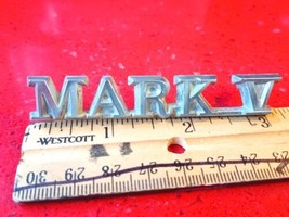 Lincoln MARK IV Car Emblem METAL Ford D2LB-16098-A 1972-76 - £8.34 GBP