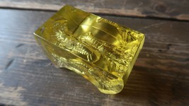 Yellow Glass TITTOT Lobster Paperweight 3 3/8&quot; - $121.35