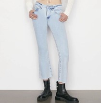 NWT Frame Le Crop Mini Boot Cut Jeans in Atwood Size 28 Raw Hem (MSRP $240) - £93.21 GBP