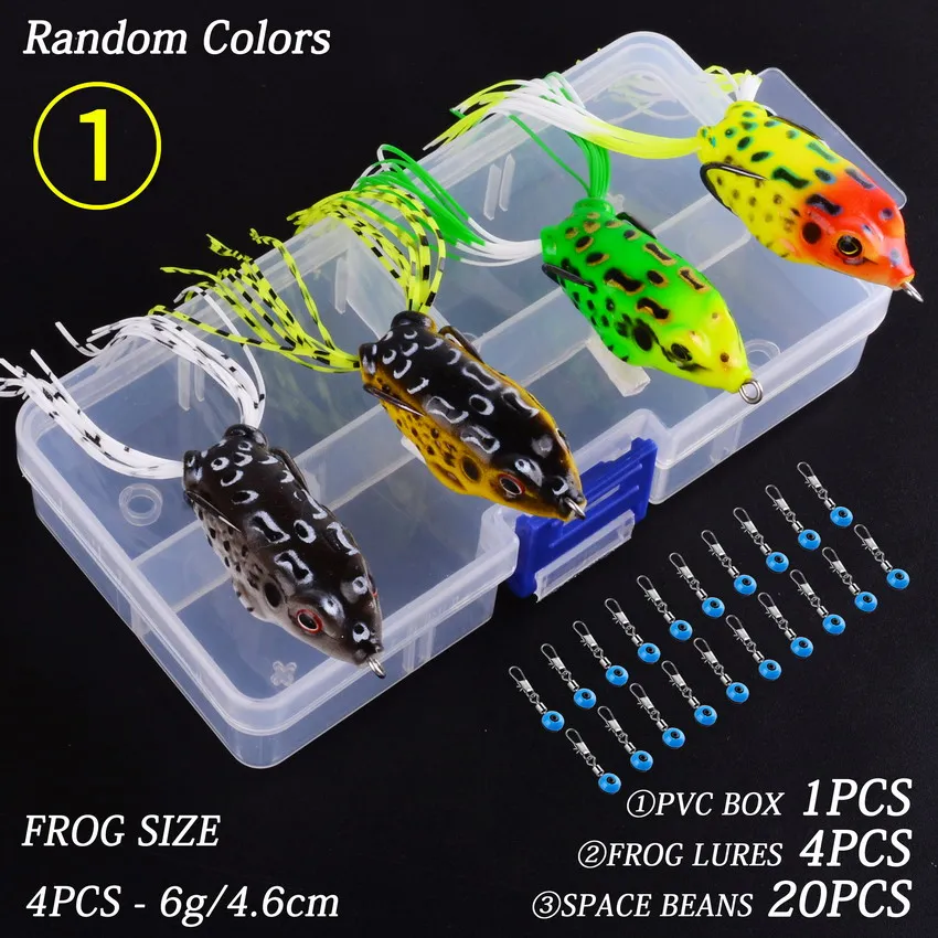 Ox soft frog shape fishing lures double hooks 8g 13g top water ray frog artificial thumb155 crop