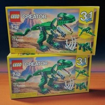 2x LEGO 31058 Creator 3 In 1 Mighty Dinosaurs Building Toy Set 174 Pcs A... - $35.88