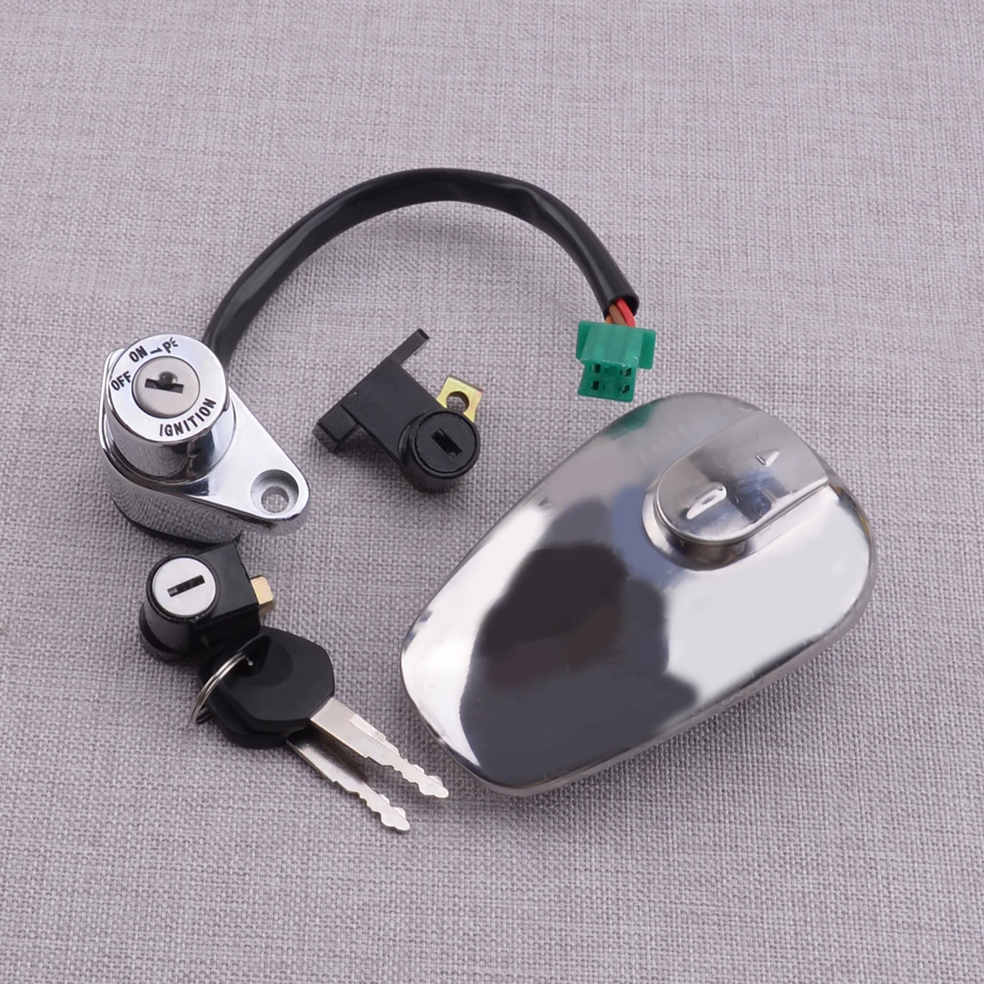 CITALL Ignition Fuel Gas Tank Cap Switch Lock With 2 Key Set Fit   VS1400 Intrud - $303.42