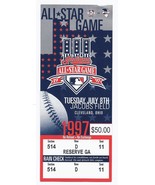 1997 MLB All Star Game Full Unused Season Ticket Cleveland - €98,51 EUR