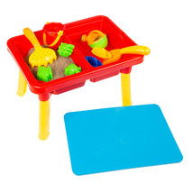 Water Table with Lid Toys Playset with 2 Sensory Bins Toddler Activity Set - £31.23 GBP