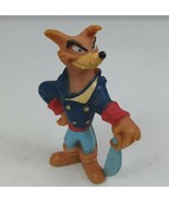 Vintage 1991 Disney Tailspin Pilot Don Carnage Fox 2&quot; Collectible Kellog... - $8.09 CAD