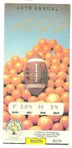 1985 Florida Citrus Bowl ticket stub Ohio State BYU - £72.94 GBP