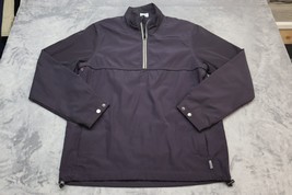 Bobby Jones X-H20 1/4 Zip Pullover Jacket Men S Blue Sport Golf  Pockets - $22.75