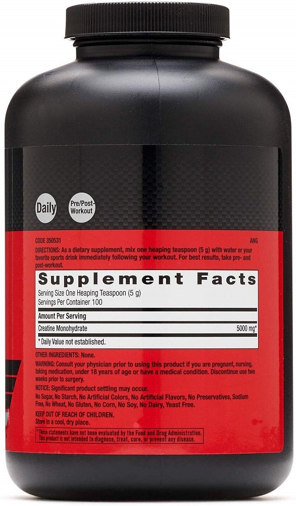 GNC Pro Performance Monohydrate, Unflavored, 100 Servings - $0.00